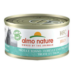 Almo Nature HFC Cat Natural Jelly - Trout and Tuna 70 gr.