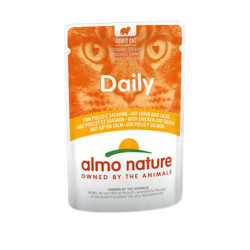 Almo Nature PFC Cat Daily Menu avec Poulet et Saumon  70 gr.