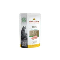 Almo Nature HFC Cat Natural Jelly - Filetto di Pollo e Formaggio 55 gr.