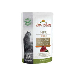 Almo Nature HFC Cat Natural Jelly - Filetto di Tonno e Alghe 55 gr.