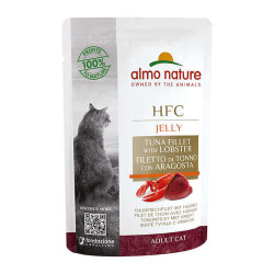 Almo Nature HFC Cat Natural Jelly - Filetto di Tonno e Aragosta 55 gr.