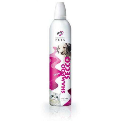 Professional Pets   Shampoo secco per cani e gatti - Talco 400ml