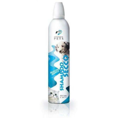 Professional Pets  Shampoo secco per cani e gatti - Muschio Bianco 400ml