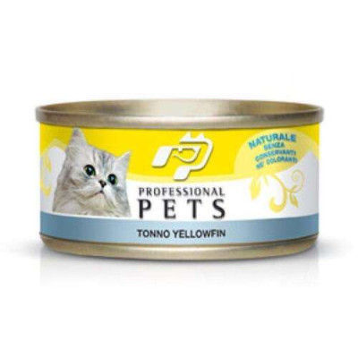 Professional Pets  Yellowfin tuna - Natural Cat Food  70 gr.