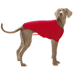 Pull-over pour chien, rouge 60 cm.