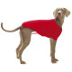 Pull-over pour chien, rouge 55 cm.