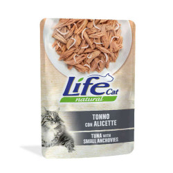 Lifecat Natural Katzenfutter Nass tuna and whitebait 70 gr. 