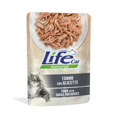 Lifecat Natural tuna and whitebait 70 gr.  -6% da 12 pezzi