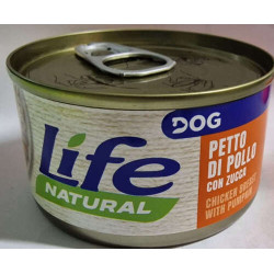 Lifedog Natural chicken fillets with pumpkin 90gr.