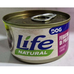 Lifedog Natural chunks of chicken liver 90gr.