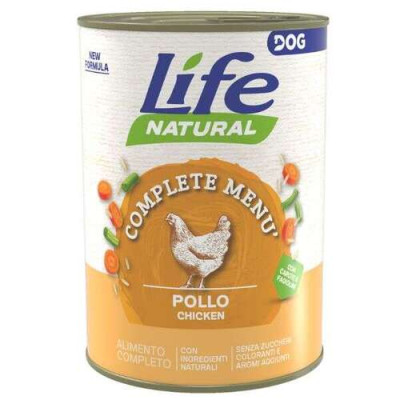 Lifedog Natural Complete Menù Chicken 400gr