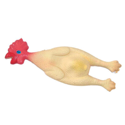 Jouet pour chien Poulet en latex 45cm 