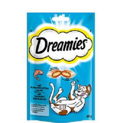 Dreamies avec Saumon 60g