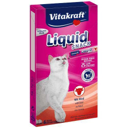 Cat Liquid Snack Rind+Inulin 6 Sticks