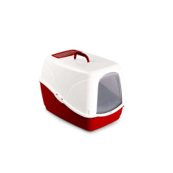 Cat litter tray Buffy with active-filter, ass. colors 54x38,5x38h cm