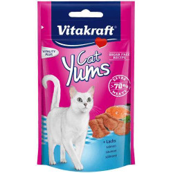 Cat Yums® + saumon & oméga 3 - 40gr.