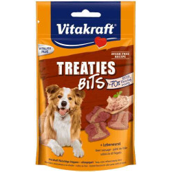 Treaties Bits Leberwurst Hund 120g