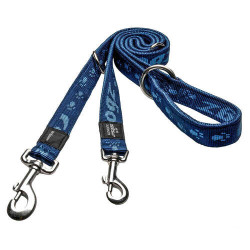 Leash Matterhorn M (180 cm x 1,6 cm) blue