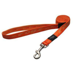 Leash Matterhorn M (180 cm x 1,6 cm) orange