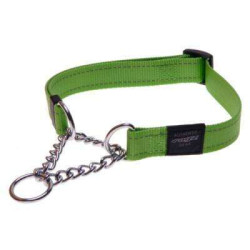 collare semistrozzo regolabile Fanbelt L (40-56 cm x 2 cm)  lime