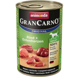 Animonda, GranCarno Adult con Manzo + cuori d’anatra 400 gr