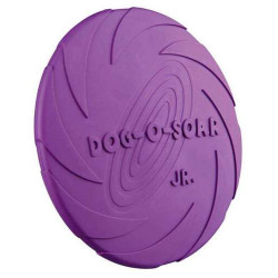 Jouet pour chien Doggy Disc ø 15 cm en caoutchouc, couleurs ass.