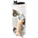 Cat Tower Gracia, 85cm, lichtgrau