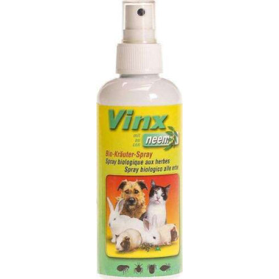 Vinx Bio-Kräuter Pumpspray an Tieren