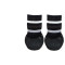 Chaussettes pour chiens, anti-dérapant, M-L 2 Pcs, noir avec Latex