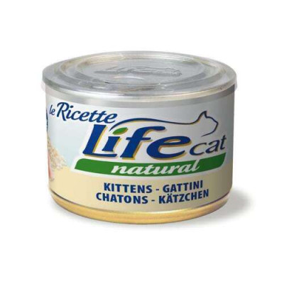 Lifecat Natural Katzenfutter Nass Le ricette Kitten - Chicken 150 gr.