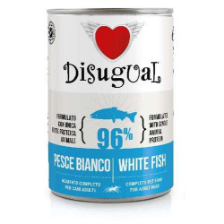 Disugual Dog Adult Wet White Fish 400 gr.