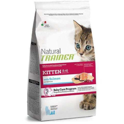 Trainer Natural Feline Kitten  (1-6 months) with Salmon 1.5kg