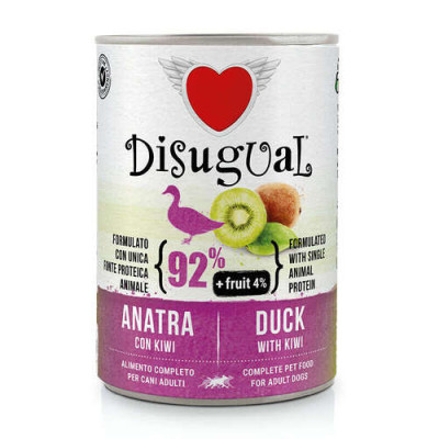 Disugual Fresh Fruit Plus Adult Canard avec kiwi 400 gr.