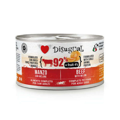 Disugual Fresh Fruit Plus Adult Manzo con melone 150 gr.