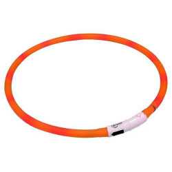 COLLIER LUMINEUX  LED USB ORANGE 70 cm 