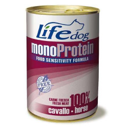 Lifedog monoprotein horse 400 gr.