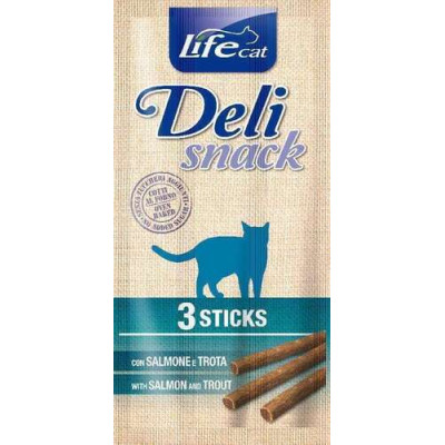 Lifecat sticks salmon and trout 15g (3x5g)