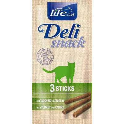 Lifecat sticks turkey and rabbit 15g (3x5g)