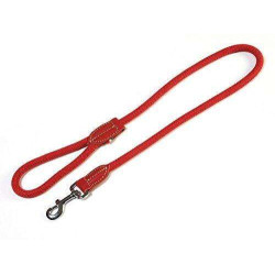 Laisse en corde, rouge Ø 12mm/120cm