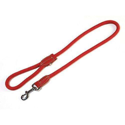 Laisse en corde, rouge Ø 12mm/120cm