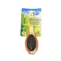 Brosse de soin en Bamboo 2-in-1S mall 20x6cm