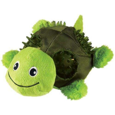 Kong Shells Tortue, Large, 27 x 23 cm, vert