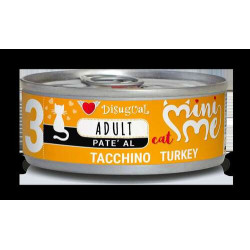 Disugual Mini-Me Cat Adult Paté Turkey 85 gr.