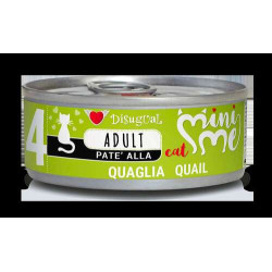 Disugual Mini-Me Cat Adult Paté Quail 85 gr.