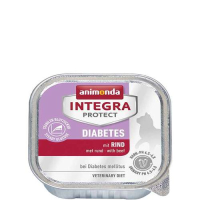 Animonda Integra Protect Diabetes Katze mit Rind 100 gr. 