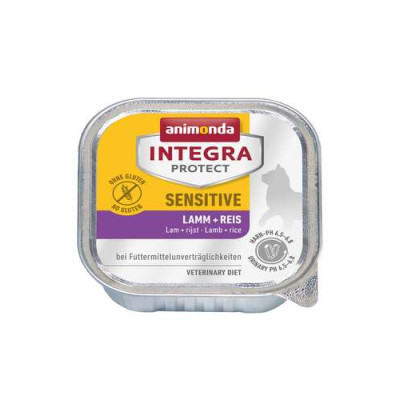 Animonda Integra SENSITIVE Katze m. Lamm+Reis 100 gr.