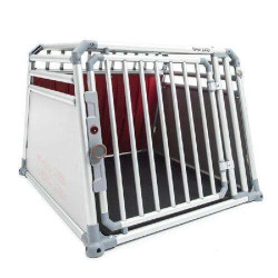 Cage de transport pour chiens en aluminium, ProLine 4 Medium 81,5x83,5x66 cm