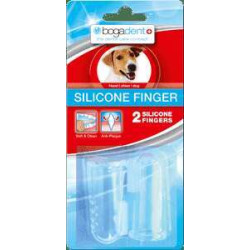 Bogadent® Silicone Finger pour chiens, 2pcs