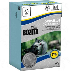 Bozita Feline Diet & Stomach - Sensitive 190 gr.