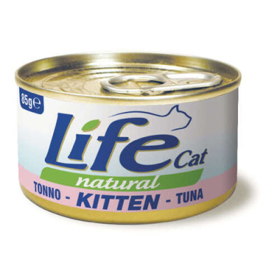 Lifecat Natural kitten tuna 85 gr.